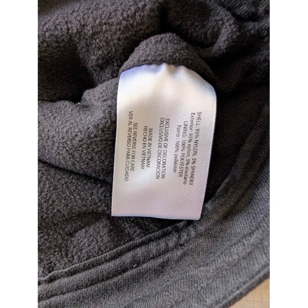 Eddie Bauer Fleece Lined Pants Mens 34x30 Black Hiking Outdoor EUC - Picture 8 of 10